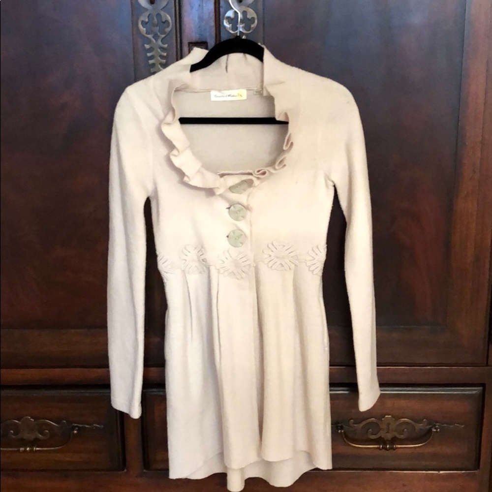 Wool coat from Anthropologie